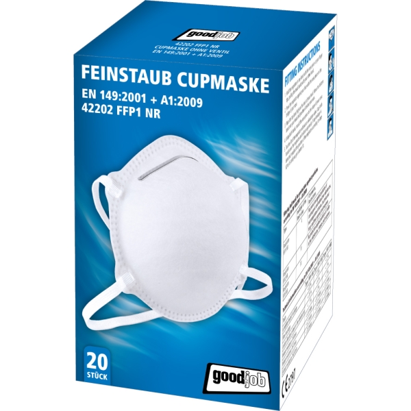 F-Feinstaubmaske, Basic, *P 1* GOODJOB