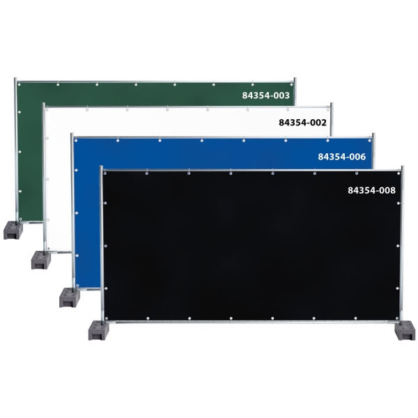 Pe-Bauzaunplane 150g/M�   1,76m X 3,41m, Schwarz