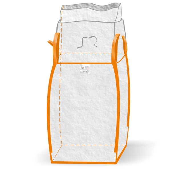 F-Big-Bag, mit Sch�rze, 75 x 75 x 90 cm, 4 Schlaufen, Tragkraft: 1000 KG