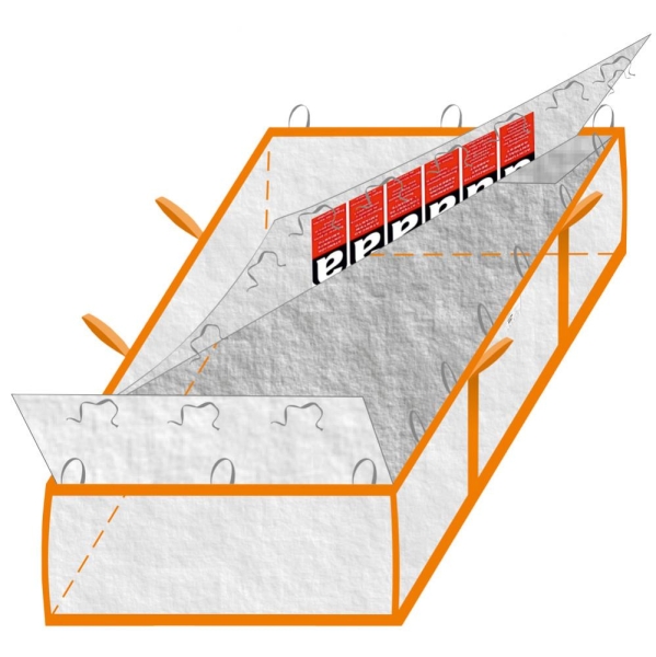 F-Platten-Bag, 260x125x30cm, BESCHICHTET,