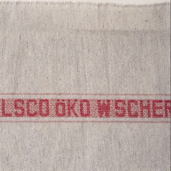 MEIKO-Maschinenputztuch 50 natur 40x40cm mit Einwebung Mindestbestellmenge 1.000 Stck | Stck