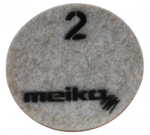 MEIKO-DIAMANT-PAD, medium, S2, 13 - 330 mm, Pkg.  5 Stck, beige