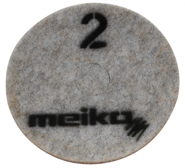 MEIKO-DIAMANT-PAD, medium, S2, 16 - 406 mm, Pkg.  5 Stck, beige