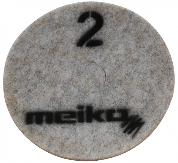 MEIKO-DIAMANT-PAD, medium, S2, 20 - 508 mm, Pkg.  5 Stck, beige