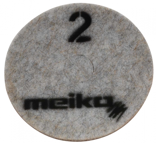 MEIKO-DIAMANT-PAD, medium, S2, 21 - 533 mm, Pkg.  5 Stck, beige