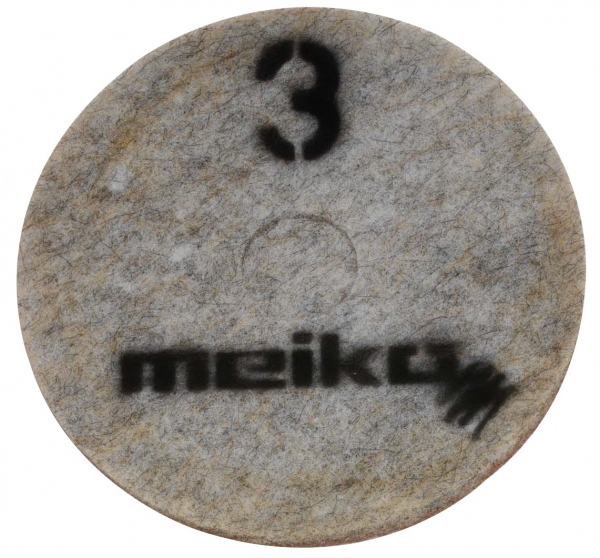 MEIKO-DIAMANT-PAD, fein, S3, 16 - 406 mm, Pkg.  5 Stck, beige