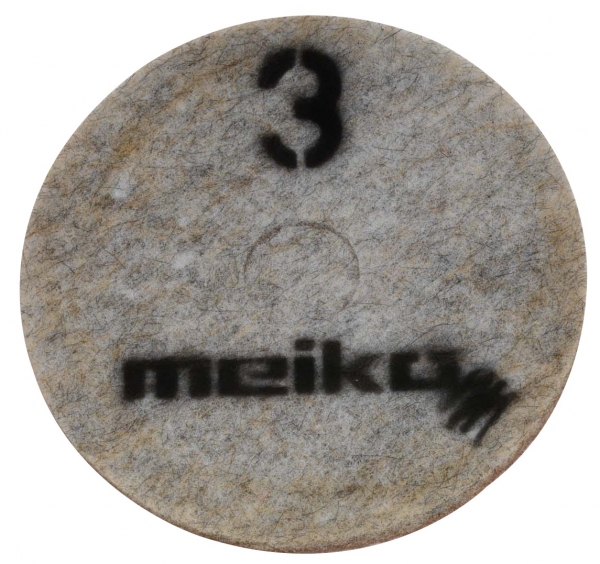 MEIKO-DIAMANT-PAD, fein, S3, 21 - 533 mm, Pkg.  5 Stck, beige