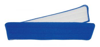 MEIKO-Wisch-Mopps-Pads, TRAPEZ-KLETT-MOPP, MICROPLUS-BEZUG, blau