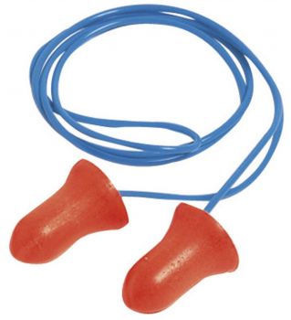 HONEYWELL-PSA-Gehörschutz, Ohr-Stöpsel HOWARD-PSA-Max-corded, mit Band, paarweise, Pkg. á 100 Paar