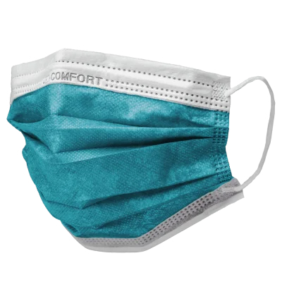 AMPRI-Med-Comfort-Clean Ocean Mundschutz 4lg., ocean green
