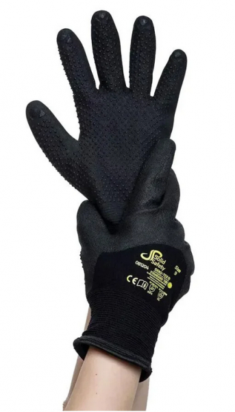 AMPRI-Solidsafety Tough Winter Dots, Kltebestndiger Schutzhandschuh