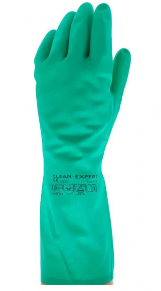 AMPRI-Solidsafety Clean Protect, Nitril-Industriehandschuh, grn