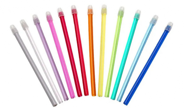 AMPRI-Speichelsauger, ca 150 mm, transparent