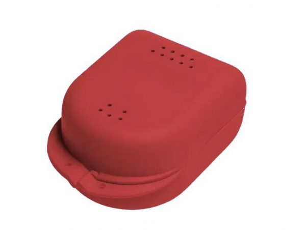 AMPRI-Schienendose fr Kinder, weinrot