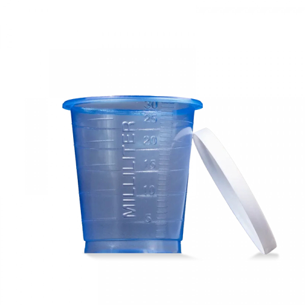 AMPRI-MED-COMFORT BASIC Deckel, weiß, passend für Medizinbecher