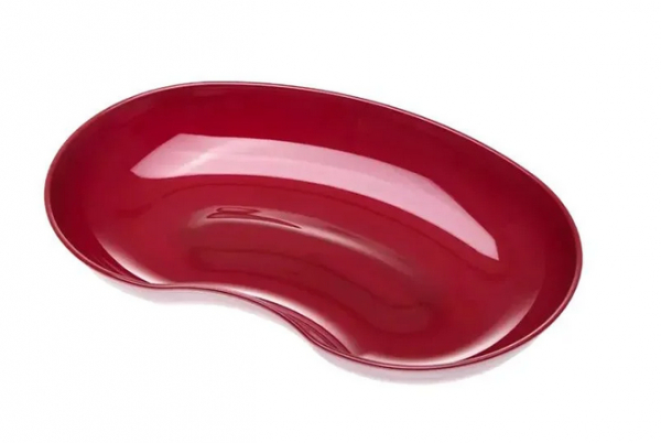AMPRI-Plastiknierenschale, MED COMFORT, VE = 36 Stck, bordeaux