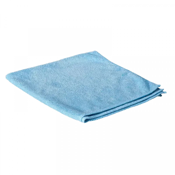 AMPRI-Clean Comfort-Mikrofasertuch, ca. 300g/m, 40 x 40 cm, Pkg  25 Stck, VE= 10 Beutel  25 Stck, blau