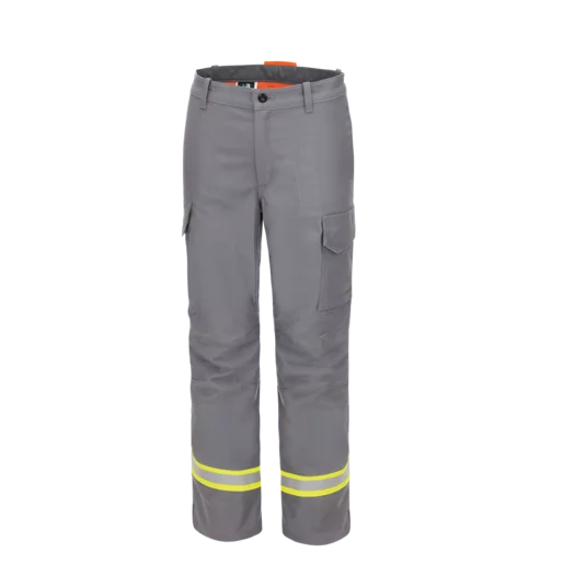 HB-Flssigmetallschutz- Hose, HB-Iron Pro, mittelgrau/ orange/ fluoreszgelb