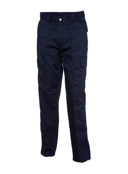 Uneek-Clothing-Cargo Trouser Short, Lnge: 29, marineblau