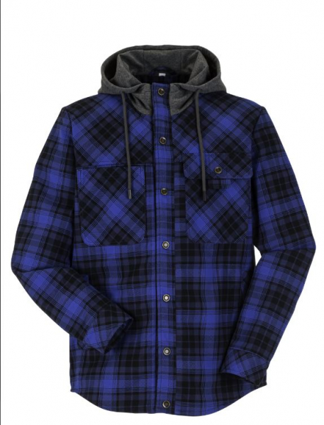 PLANAM-Thermohemd Outdoor, kornblau/marine