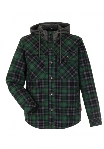 PLANAM-Thermohemd Outdoor, grn/schiefer