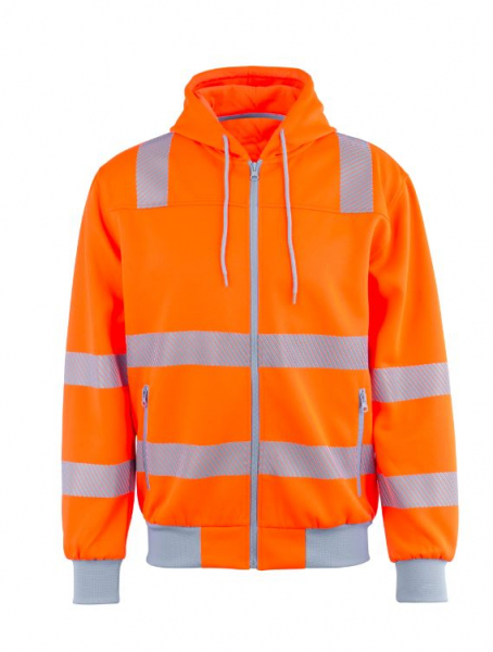 PLANAM-Norit Warnschutz Hoody, orange/zink