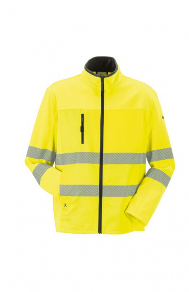 PLANAM-Norit Warnschutz Herren Pure Softshelljacke, gelb