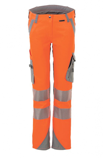 PLANAM-Norit Warnschutz Bundhose Damen, orange/zink