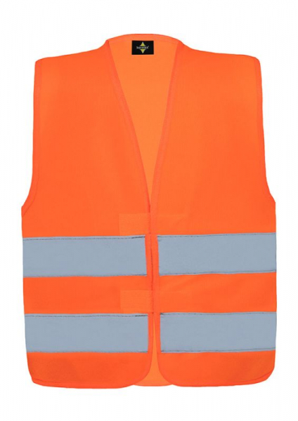 KORNTEX-Kinder-Warnschutzweste Aalborg, Farbe: signal-gelb/signal-orange