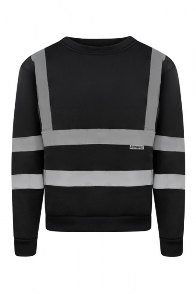 KORNTEX-Sweatshirt, schwarz
