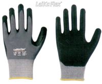 LP-LEIKAFLEX, Nylon/Elastan-Feinstrick-Arbeits-Handschuhe mit Mikro-Schaum-Nitril-Beschichtung, grau