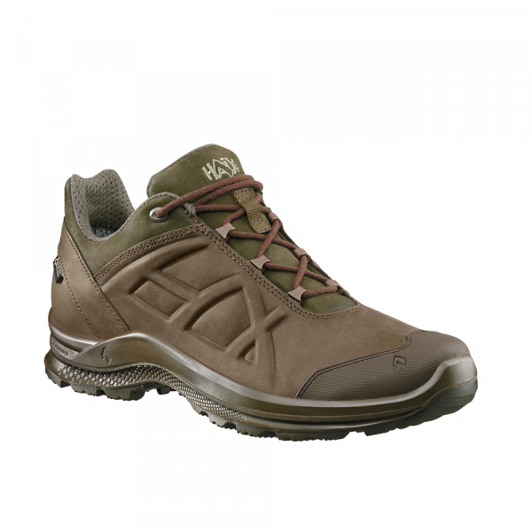 HAIX 340017-Freizeitschuh Low, BLACK EAGLE Nature GTX , braun/grn