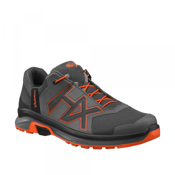 HAIX 360001-Freizeitschuh Low, CONNEXIS Go GTX, grau/orange