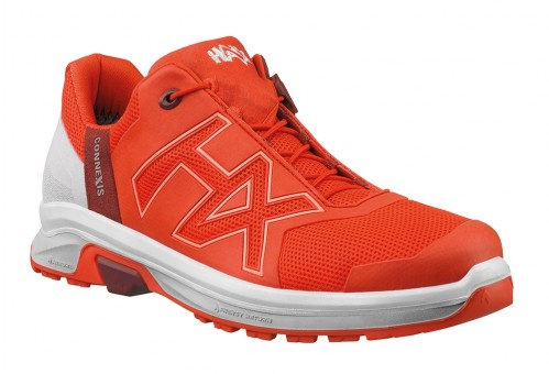 HAIX 360008-Damen-Freizeitschuh Low, CONNEXIS Go GTX, rot/wei