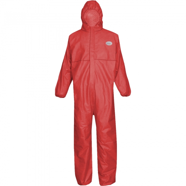ASATEX-CoverBase Schutzoverall SMS-4, rot