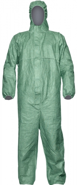 ASATEX-TYVEK 500 XPERT CHF5 Schutzoverall TOKG, grün, VE = 25 Stk.