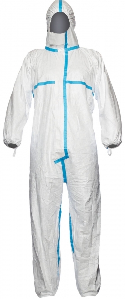 ASATEX-TYVEK 600 PLUS CHA5 Schutzoverall TOKV, weiss, VE = 80 Stk.