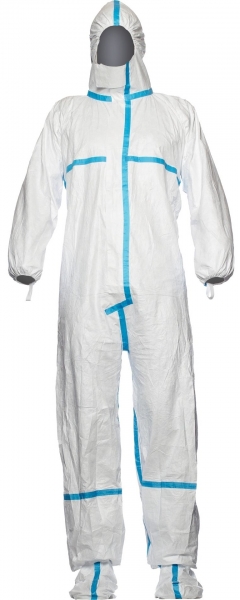 ASATEX-TYVEK 600 PLUS CHA5 Schutzoverall TOKVF, weiss, VE = 80 Stk.