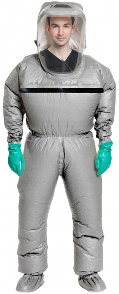 ASATEX-Vollschutzanzug VENION F, grau, VE = 1 Stk.