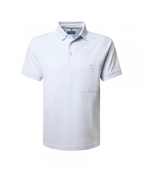 Pionier-Poloshirt mit Brusttasche, Skyway