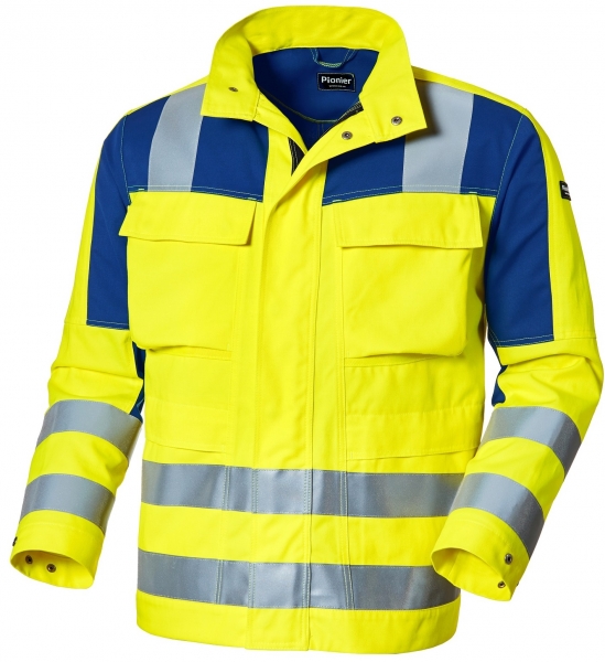 PIONIER-Warnschutz Bundjacke, CONVIS, warngelb/marine