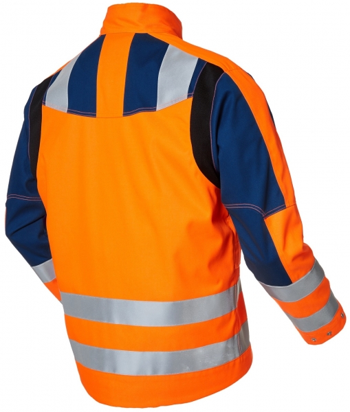 PIONIER-Warnschutz Bundjacke, CONVIS, warnorange/marine