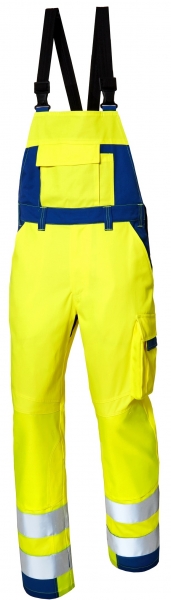 PIONIER-Warnschutz-Latzhose, CONVIS, warngelb/marine