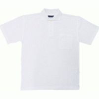 PIONIER-Polo-Shirt, 1/2 Arm, ca. 185g/m², weiß
