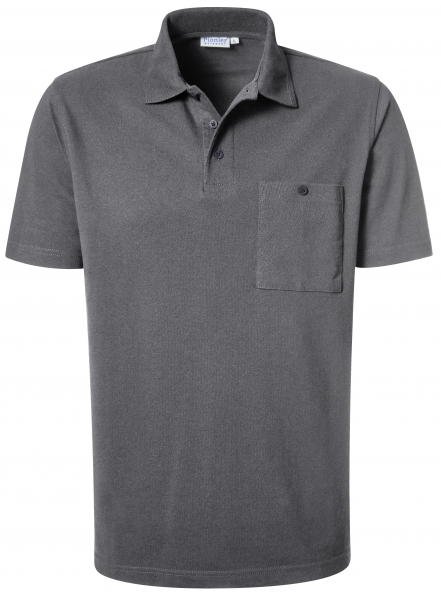 PIONIER-Polo-Pique-Shirt, grau