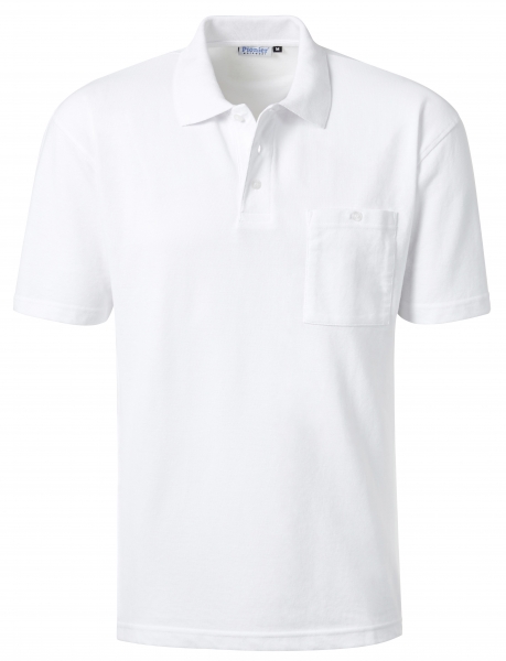 PIONIER-Funktions-Polo-Shirt Natura, ca. 185g/m, wei