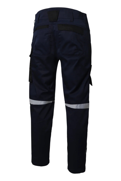 Pionier-PW Essential Bundhose, Dress Blues/Schwarz