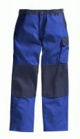 PIONIER-Workwear-Arbeits-Berufs-Bund-Hose, Color Wave, MG 300, kornblau/marine