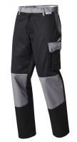 PIONIER-Workwear-Arbeits-Berufs-Bund-Hose, schwarz/grau