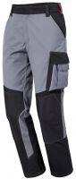 PIONIER-Workwear-Arbeits-Berufs-Bund-Hose, ca. 245g/m, schwarz/grau